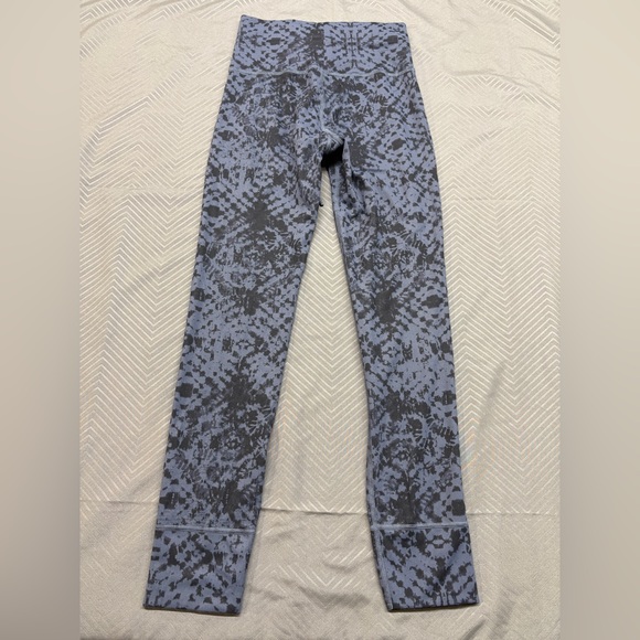 Vuori Women’s Leggings Daily Ocean Shibori Black Blue High Rise Size XS - Picture 3 of 6